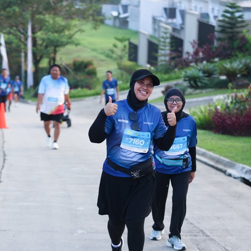 Race photo from BOGORUN 2026