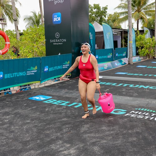 Race photo from Belitung Multisport Festival