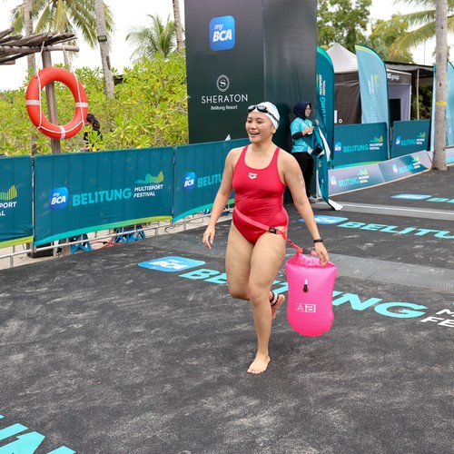 Race photo from Belitung Multisport Festival