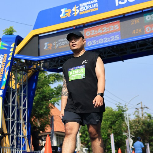 Race photo from SURABAYA ISOPLUS MARATHON 2026