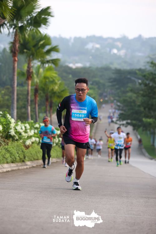 Race photo from Taman Budaya x BOGORUN 2025