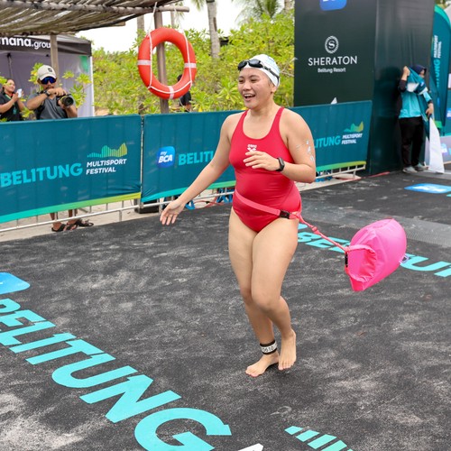 Race photo from Belitung Multisport Festival