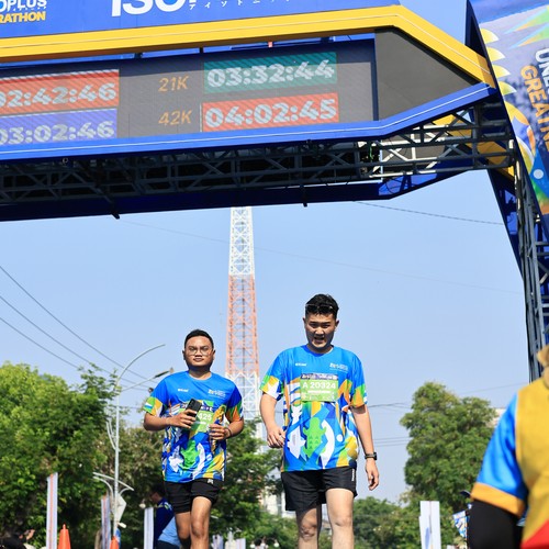 Race photo from SURABAYA ISOPLUS MARATHON 2026