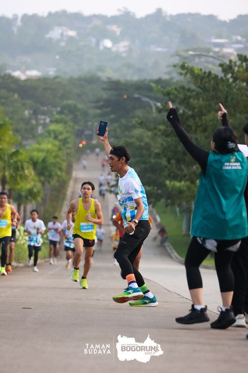 Race photo from Taman Budaya x BOGORUN 2025