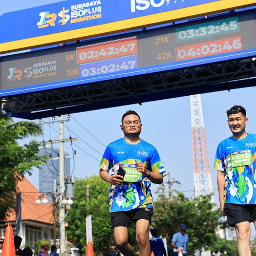 Race photo from SURABAYA ISOPLUS MARATHON 2026