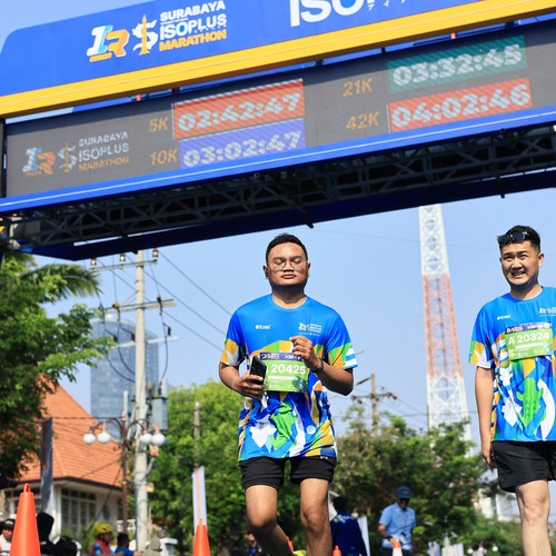 Race photo from SURABAYA ISOPLUS MARATHON 2026