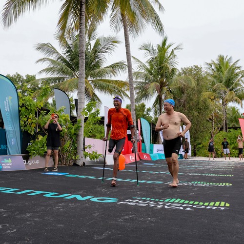 Race photo from Belitung Multisport Festival