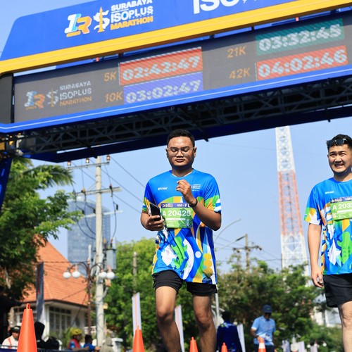Race photo from SURABAYA ISOPLUS MARATHON 2026