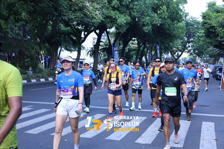 Race photo from SURABAYA ISOPLUS MARATHON 2025