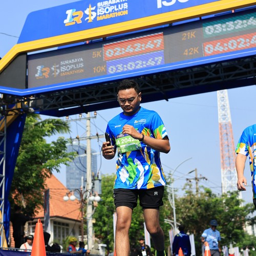 Race photo from SURABAYA ISOPLUS MARATHON 2026