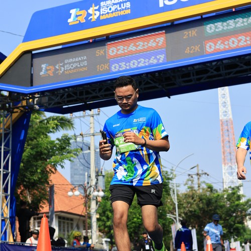 Race photo from SURABAYA ISOPLUS MARATHON 2026