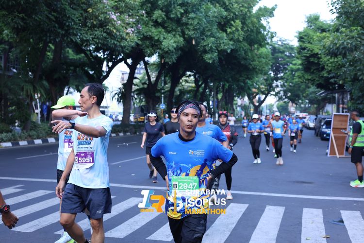Race photo from SURABAYA ISOPLUS MARATHON 2025