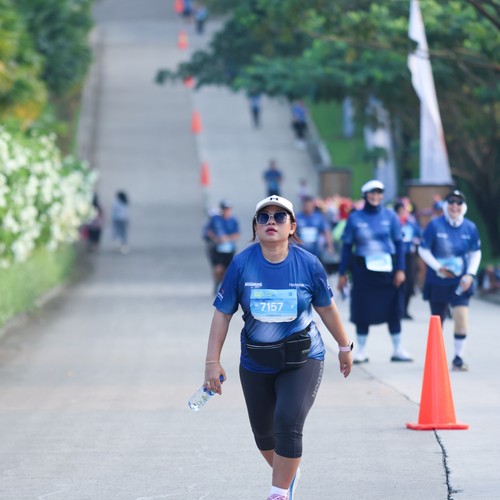 Race photo from BOGORUN 2026