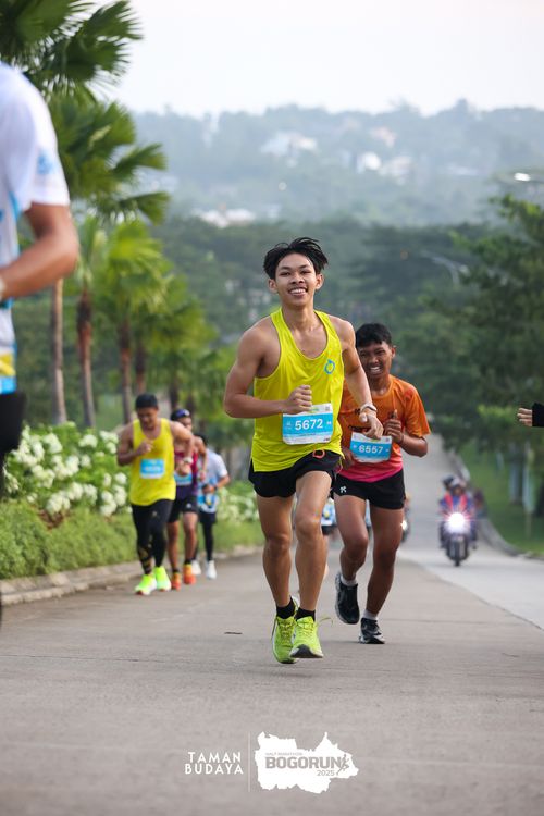 Race photo from Taman Budaya x BOGORUN 2025