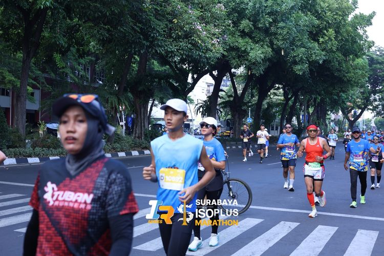 Race photo from SURABAYA ISOPLUS MARATHON 2025