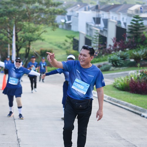 Race photo from BOGORUN 2026