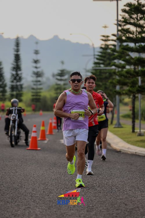 Race photo from CISANGKAN KBP CITY RUN 2025