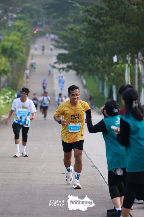 Race photo from Taman Budaya x BOGORUN 2025
