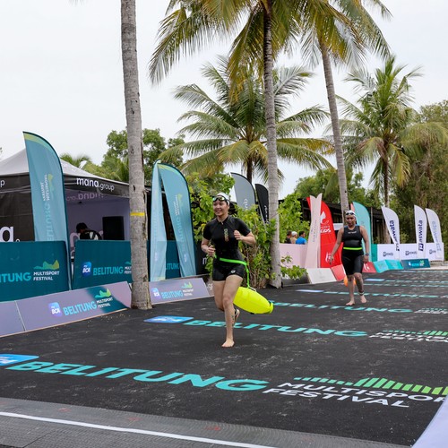 Race photo from Belitung Multisport Festival