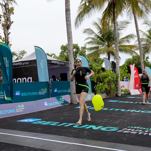 Race photo from Belitung Multisport Festival