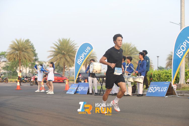 Race photo from ISOPLUS RUN 2025 - JAKARTA