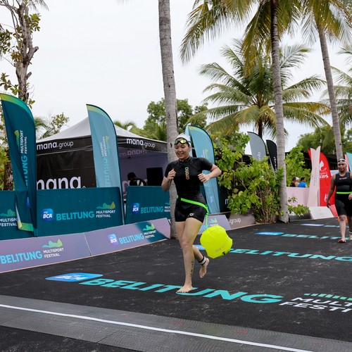 Race photo from Belitung Multisport Festival