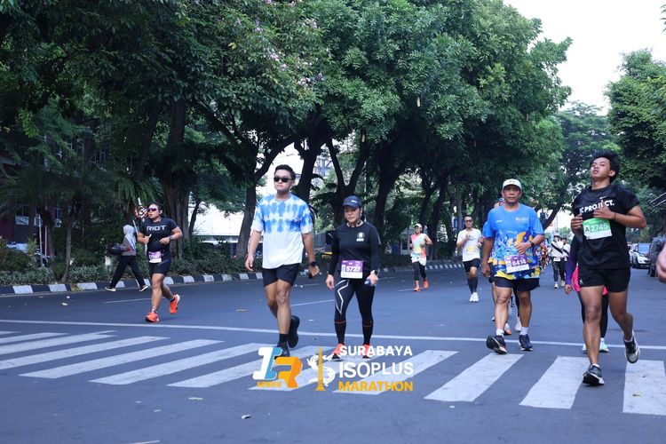 Race photo from SURABAYA ISOPLUS MARATHON 2025