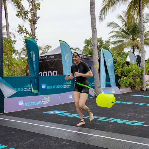 Race photo from Belitung Multisport Festival