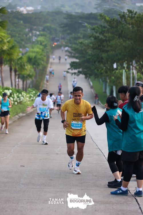 Race photo from Taman Budaya x BOGORUN 2025