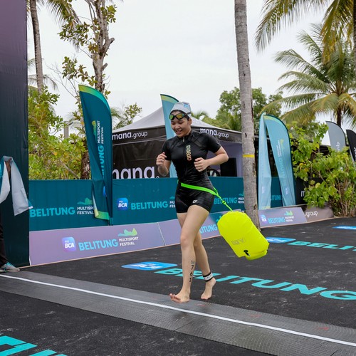 Race photo from Belitung Multisport Festival