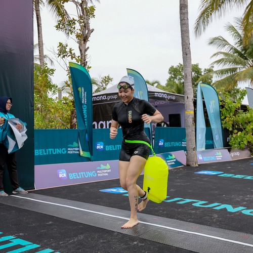 Race photo from Belitung Multisport Festival