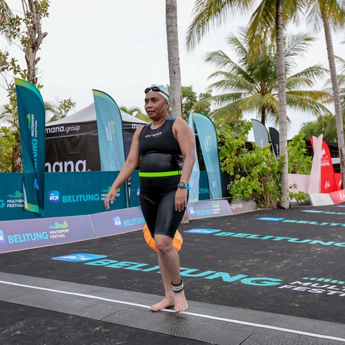 Race photo from Belitung Multisport Festival