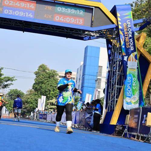 Race photo from SURABAYA ISOPLUS MARATHON 2026