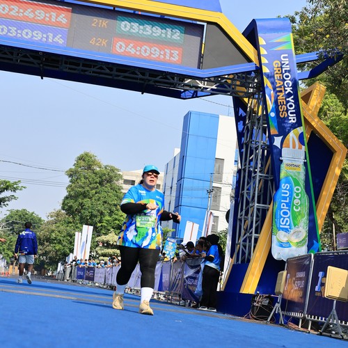 Race photo from SURABAYA ISOPLUS MARATHON 2026
