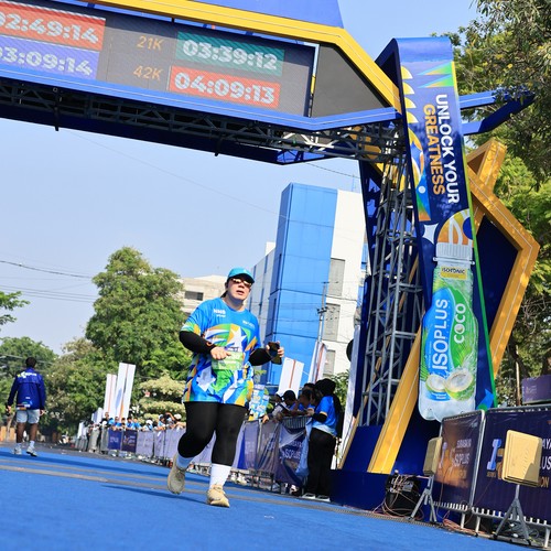 Race photo from SURABAYA ISOPLUS MARATHON 2026