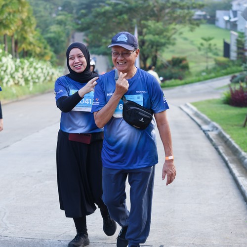 Race photo from BOGORUN 2026