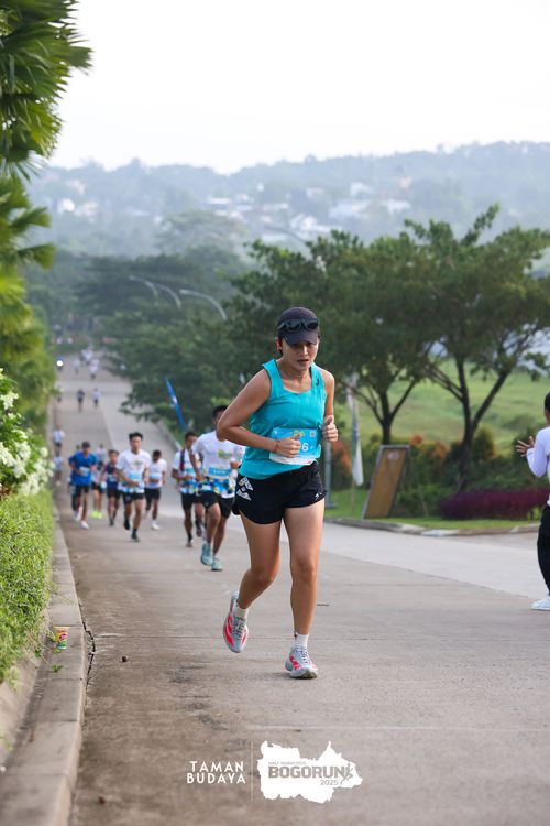 Race photo from Taman Budaya x BOGORUN 2025