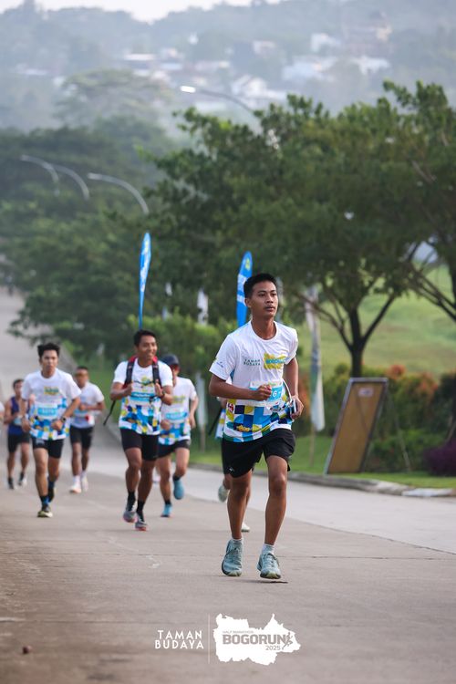 Race photo from Taman Budaya x BOGORUN 2025