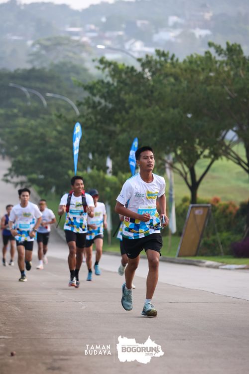 Race photo from Taman Budaya x BOGORUN 2025
