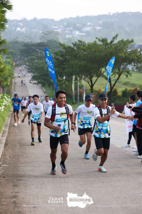 Race photo from Taman Budaya x BOGORUN 2025