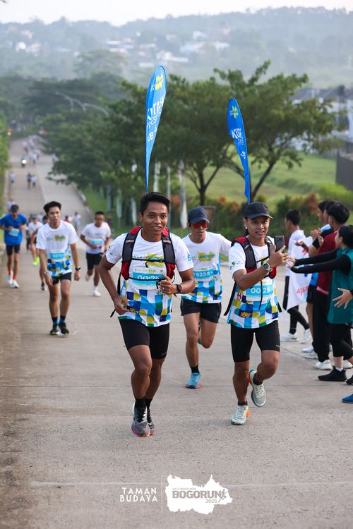 Race photo from Taman Budaya x BOGORUN 2025