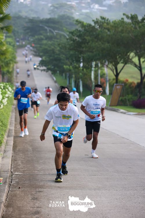 Race photo from Taman Budaya x BOGORUN 2025