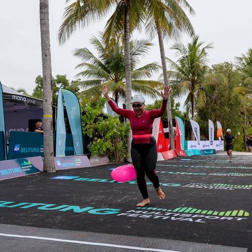 Race photo from Belitung Multisport Festival