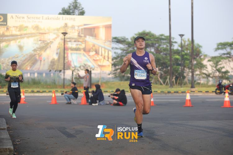 Race photo from ISOPLUS RUN 2025 - JAKARTA