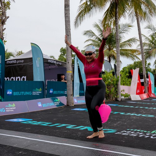 Race photo from Belitung Multisport Festival