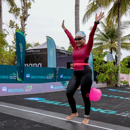 Race photo from Belitung Multisport Festival
