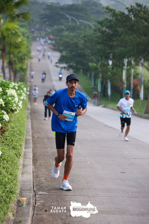 Race photo from Taman Budaya x BOGORUN 2025