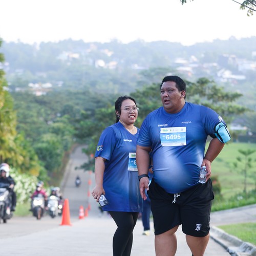Race photo from BOGORUN 2026