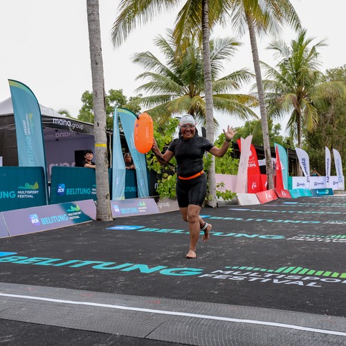 Race photo from Belitung Multisport Festival