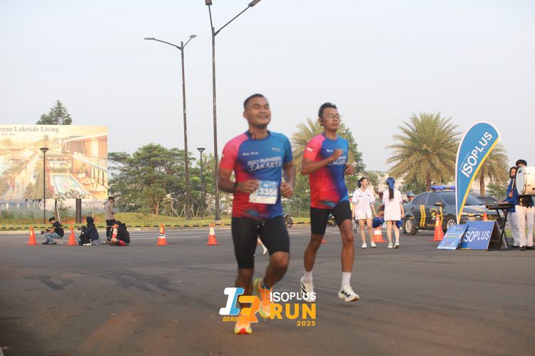 Race photo from ISOPLUS RUN 2025 - JAKARTA